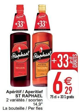 Cora Apéritif - aperitief st raphael aanbieding