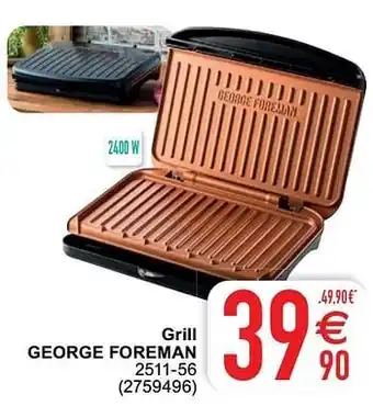 Grill george foreman 2511-56