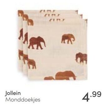 Baby & Tiener Jollein monddoekjes aanbieding