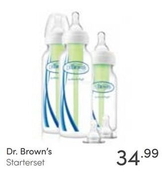 Baby & Tiener Dr. brown’s starterset aanbieding