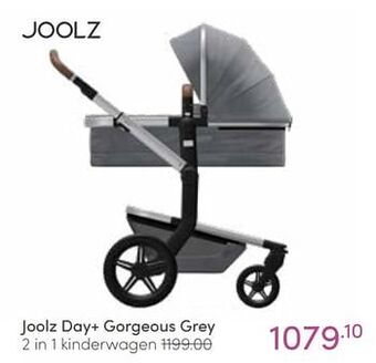 Baby & Tiener Joolz day+ gorgeous grey 2 in 1 kinderwagen aanbieding