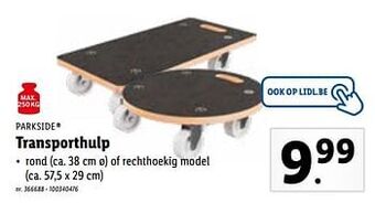 Lidl Transporthulp aanbieding
