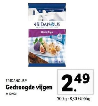 Lidl Gedroogde vijgen aanbieding