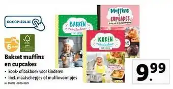 Lidl Bakset muffins en cupcakes aanbieding