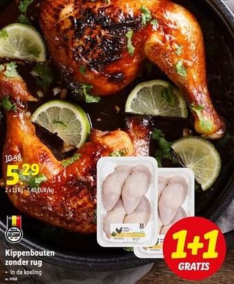 Lidl Kippenbouten zonder rug aanbieding
