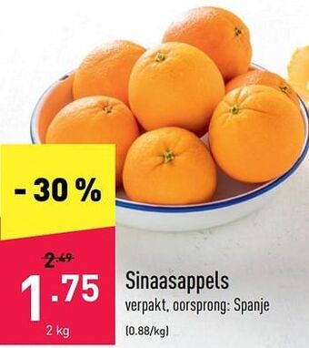 ALDI Sinaasappels aanbieding