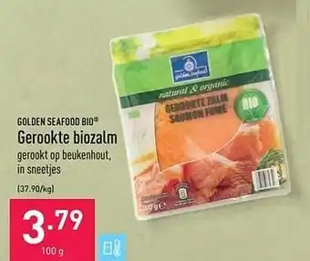 ALDI Gerookte biozalm aanbieding