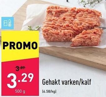 ALDI Gehakt varken-kalf aanbieding