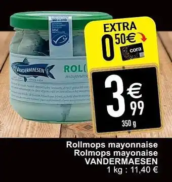 Rollmops mayonnaise rolmops mayonaise vandermaesen