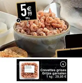Cora Crevettes grises grijze garnalen aanbieding