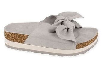 Berca Shoes Mode-Mania Muiltjes Dames - Grijs aanbieding