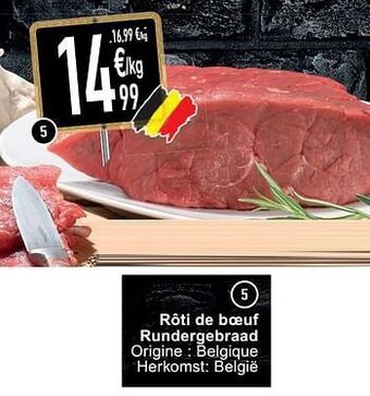 Cora Rôti de boeuf rundergebraad aanbieding