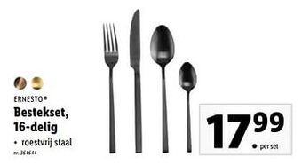 Lidl Bestekset aanbieding