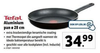 Lidl Aluminium pan aanbieding