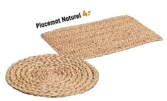 Kwantum Placemat naturel aanbieding