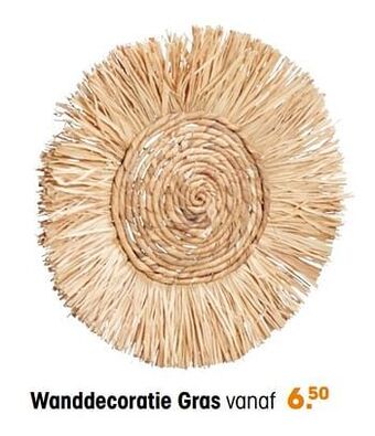 Kwantum Wanddecoratie gras aanbieding