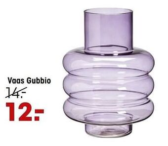 Kwantum Vaas gubbio aanbieding
