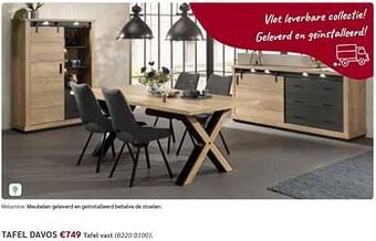 Crack Tafel davos aanbieding