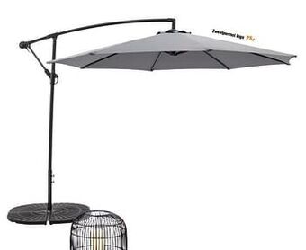 Kwantum Zweefparasol riga aanbieding