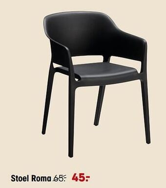Kwantum Stoel roma aanbieding