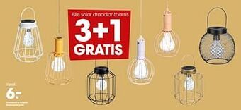 Kwantum Alle solar draadlantaarns aanbieding