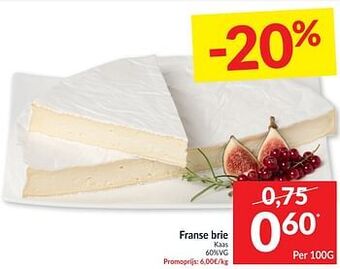 Intermarché Franse brie kaas aanbieding