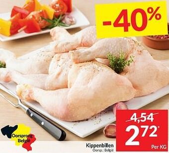 Intermarché Kippenbillen aanbieding