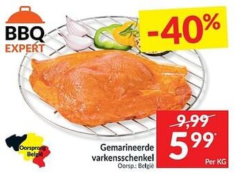 Intermarché Gemarineerde varkensschenkel aanbieding