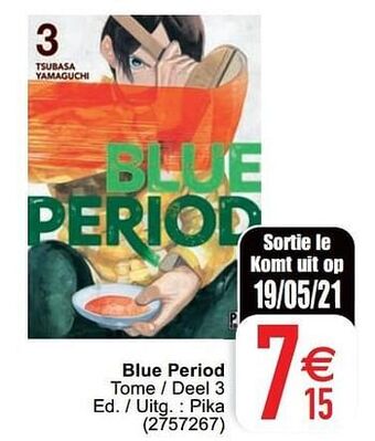 Cora Blue period aanbieding