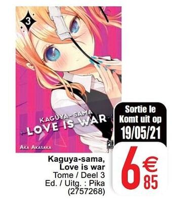 Cora Kaguya-sama, love is war aanbieding