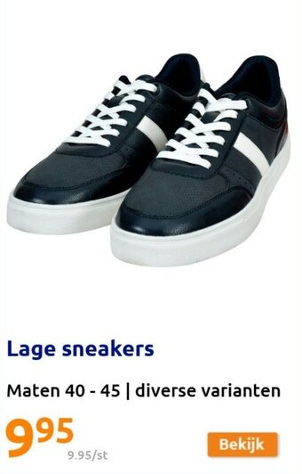 Action Lage sneakers aanbieding