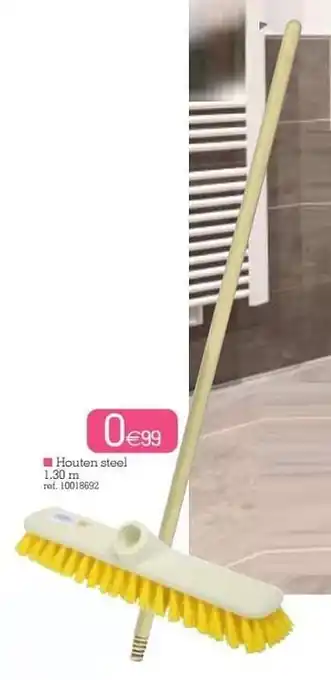 Yess Houten steel aanbieding