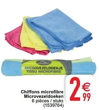 Cora Chiffons microfibre microvezeldoeken aanbieding