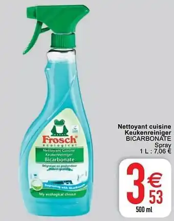 Nettoyant cuisine keukenreiniger bicarbonate
