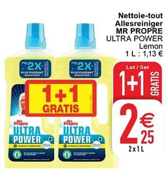Nettoie-tout allesreiniger mr propre ultra power
