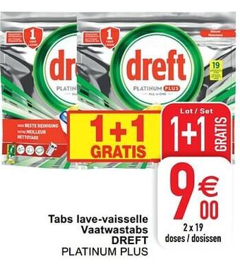 Cora Tabs lave-vaisselle vaatwastabs dreft platinum plus aanbieding
