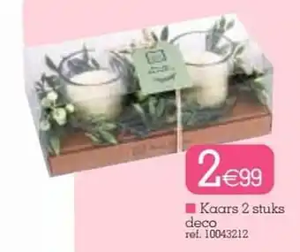 Yess Kaars aanbieding