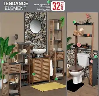 Cora Meuble dessus de wc wc-bovenkast aanbieding