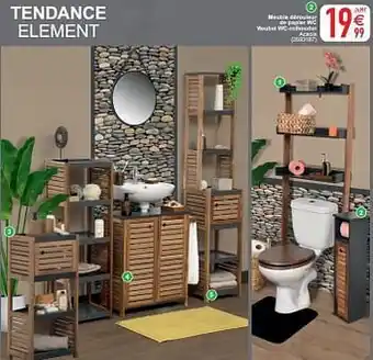 Cora Meuble dérouleur de papier wc meubel wc-rolhouder aanbieding