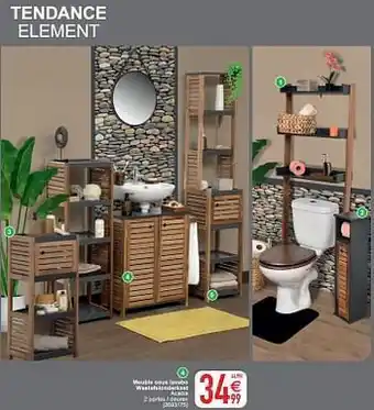 Cora Meuble sous lavabo wastafelonderkast aanbieding