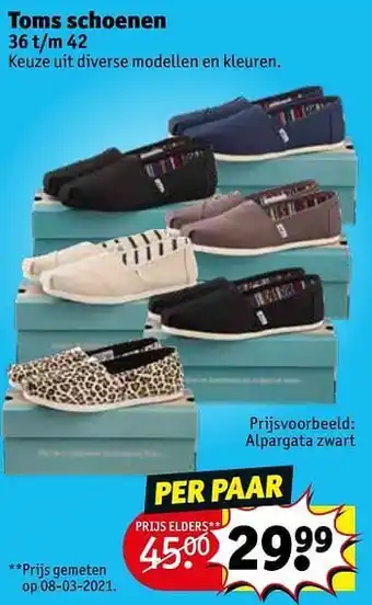 Kruidvat Alpargata zwart aanbieding