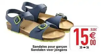 Cora Sandales pour garçon sandalen voor jongens aanbieding