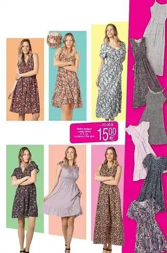 Robe longue lang kleed