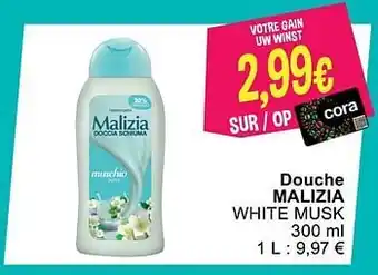 Douche malizia white musk