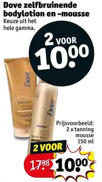 Tanning mousse