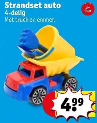 Kruidvat Strandset auto aanbieding