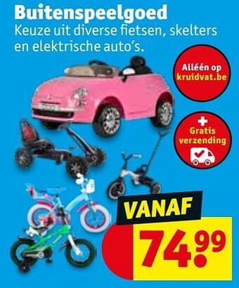 Kruidvat Buitenspeelgoed aanbieding