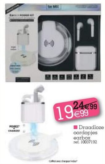 Yess Draadloze oordopjes earbox aanbieding