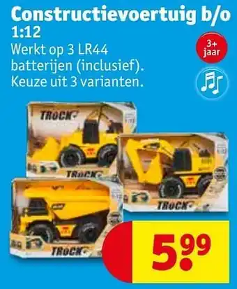 Constructievoertuig b-o