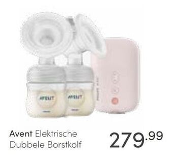 Baby & Tiener Philips avent elektrische dubbele borstkolf aanbieding